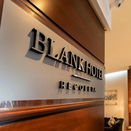 Blank Hotel Recoleta Buenos Aires Exteriör bild